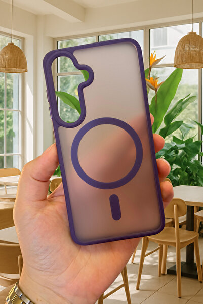 Vip Case Samsung S25 Plus Yükseltilmiş Kamera Korumalı Mat Sararmaz Kablosuz ...