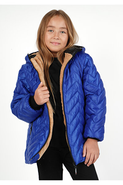 Monttini Детско палто с качулка, водоустойчиво и ветроустойчиво, с подплата Welsoft