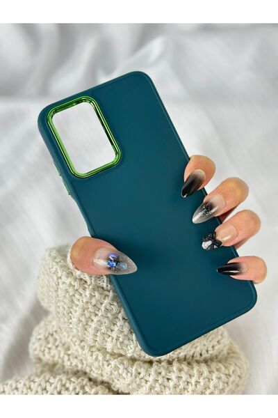 Vip Case Xiaomi Redmi 10 2022 Uyumlu Kılıf Parlak Metal Çerçeveli Pastel Renk...