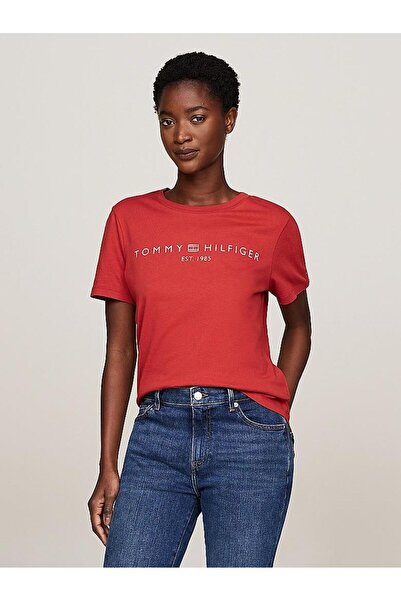 Tommy Hilfiger REG CORP LOGO C-NK SS