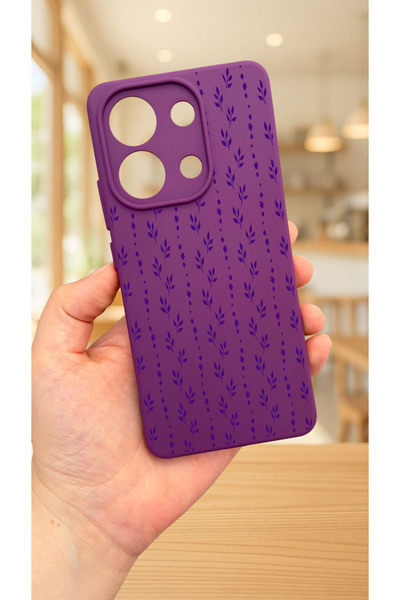 Vip Case Xiaomi Redmi Note 13 4G SARMAŞIK DESENLİ Uyumlu Silikon Darbe Emici ...