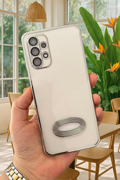 Vip Case Samsung Galaxy A23 Kılıf Logo Detaylı Kenarları Renkli Kamera Koruma...