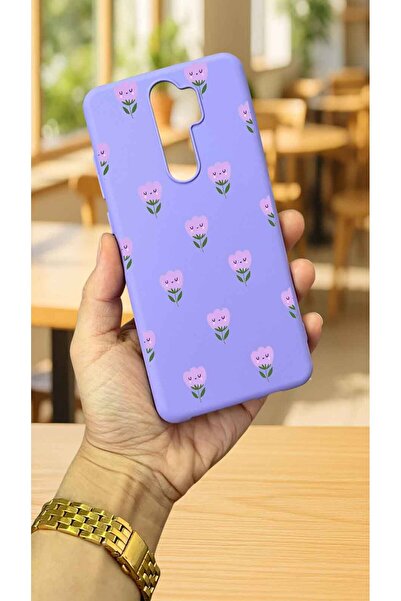 Vip Case Xiaomi Redmi Note 8 Pro MİNİ LALE DESENLİ Silikon Darbe Emici Klasik...