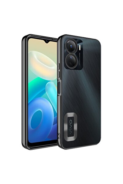 Vip Case Vivo Y16 Kamera Korumalı Şeffaf Logo Gösteren Kenarları Parlak Lüx O...