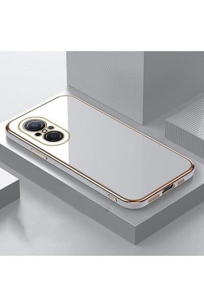 Vip Case Huawei Nova 9 Se Gold Kenarlı Parlak Kamera Korumalı Bark Kılıf