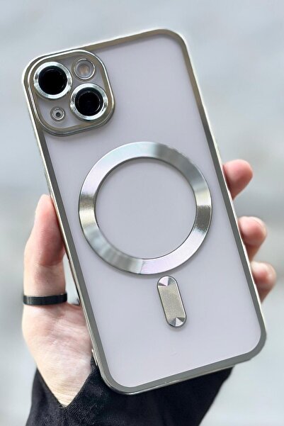 Vip Case iPhone 14 Kamera Korumalı Sararmaz Silikon Parlak Magsafe Destekli M...