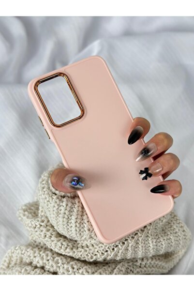 Vip Case Xiaomi Redmi 10 2022 Uyumlu Kılıf Parlak Metal Çerçeveli Pastel Renk...