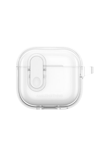 Amazingthing حافظة Airpods 4 - سلسلة بسيطة مصممة لحمل القفل المغناطيسي وضد ال...