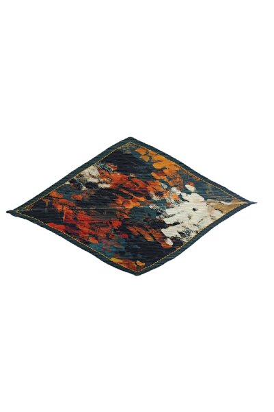 Axesoire 13461-1 Colorful Pleated Satin Bandana Scarf