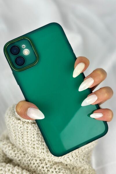 Vip Case Iphone 11 Sert Parlak Kamera Ve Darbe Korumalı Arkası Renkli Şeffaf ...