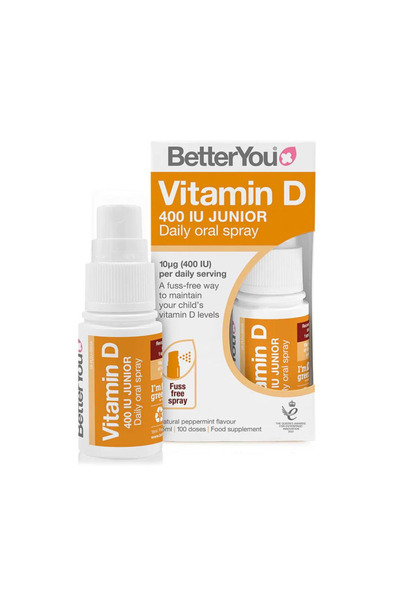 Better You D400 Junior Vitamin D Oral Spray (15 ml), BetterYou
