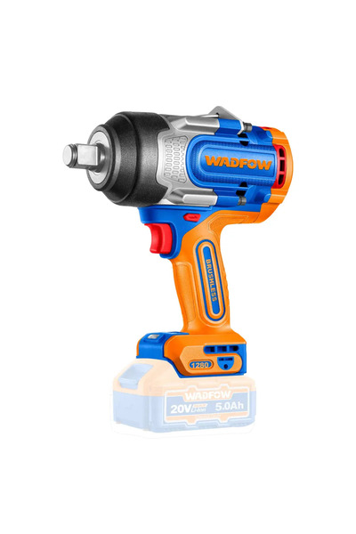WADFOW 20V 1280 Nm Cordless Impact Wrench - WCD1B128 (Product includes 2 batteries and charger)