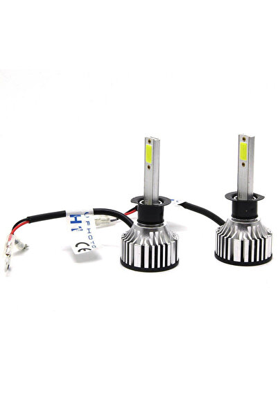 Sosyal Çarşı LED XENON H1 SLİM KASA MİNİ TİP FAR AMPULÜ 12.000 LÜMEN ŞİMŞEK ETKİLİ KUTUP BEYAZI DUO SERİSİ