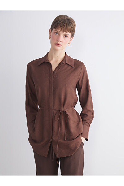 LC Waikiki Özmarka New Season Embroidered Women's Shirt Tunic
