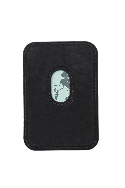 Enseb Maggy Leather Card Holder Rst1 Black