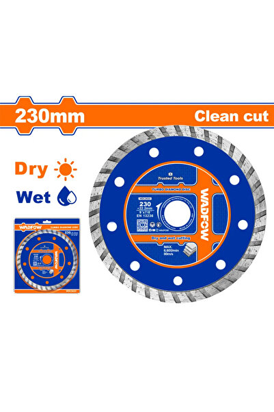 WADFOW 230mm (9") WDC3K05 Granite Scalloped Disc