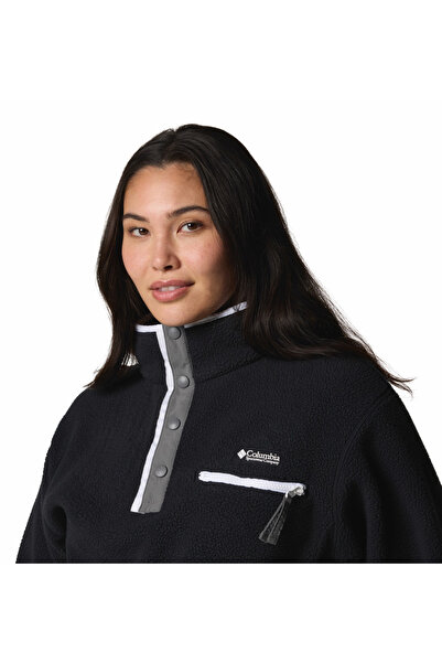 Columbia Helvetia Ii Cropped Half Snap Women's Fleece Top