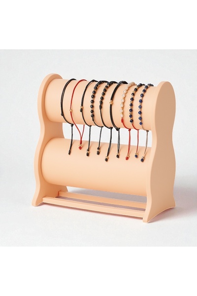 Dekor حامل الأساور والإكسسوارات - حامل عرض أنيق مقاس 17x16 سم