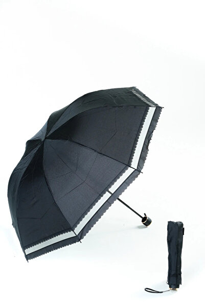 ELEVEN MARKETS Kadın Siyah Şemsiye - Siyah