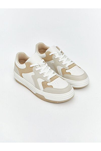 LC Waikiki Alita City Lcw Steps Beige Women's Sneaker with a Difference