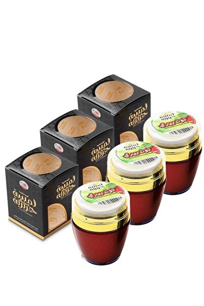 hilal كريم التوت والمسك بلمسة حريرية 25 جرام، مجموعة من 3 قطع