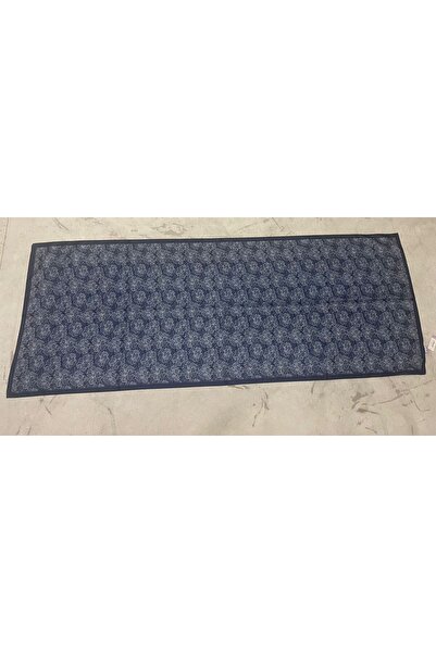 LACİVERT ÇİÇEKLİ SOFT ŞAL
