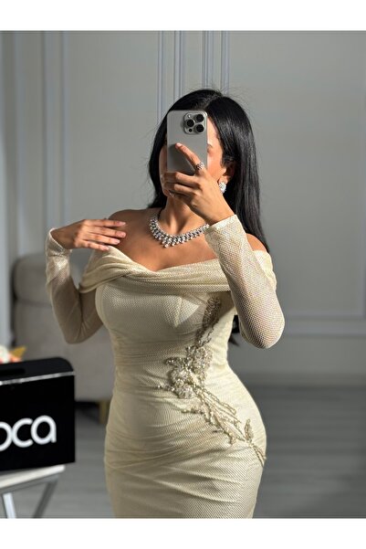 Looca Two-tone evening dress