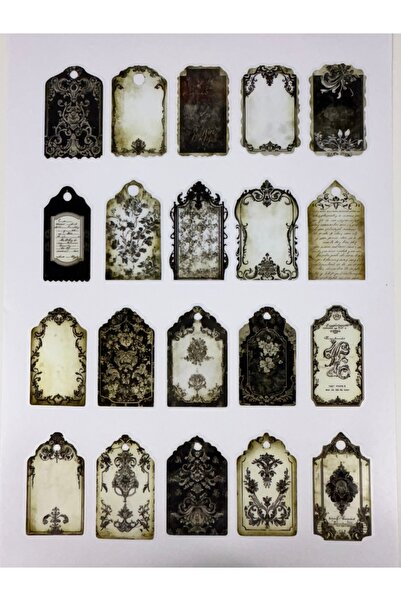 cakaybu ملصق مجلة بوليت - مجموعة ملصقات للمفكرة والتخطيط، 1 ورقة مقاس A4