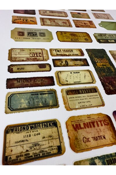 cakaybu ملصق مجلة بوليت - مجموعة ملصقات للمفكرة والتخطيط، 1 ورقة مقاس A4