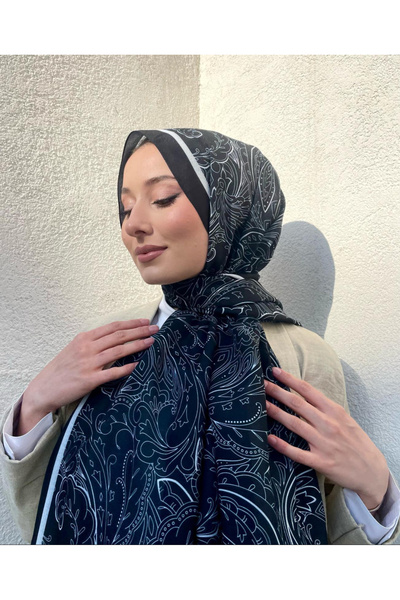 eyandis Model etnic de sezon nou, din bumbac moale, șal confortabil și elegant