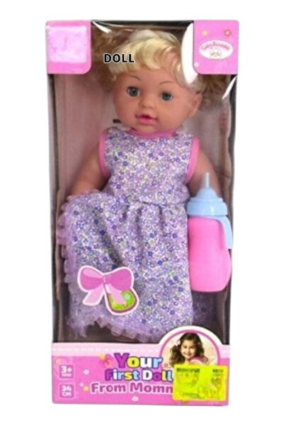 Toybox Yami Baby Doll Playset with Feeding Bottle For Girls