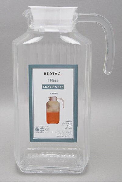 erorex Clear Texture Glass Jug, Clear, One Size 116478111