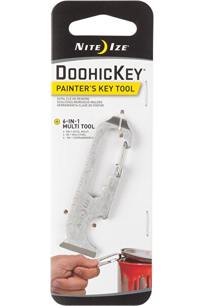 erorex Doohickey 6X Key Chain Multi Tool Stainless Steel 6 1 Multi Tool Bottle Opener + Carabiner Clip