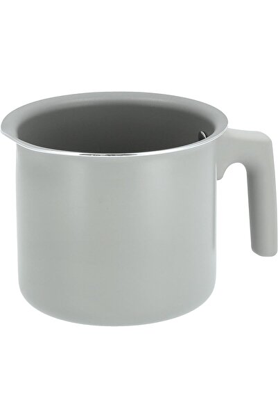 erorex مقلاة حليب غير لاصقة بمقبض، رمادية