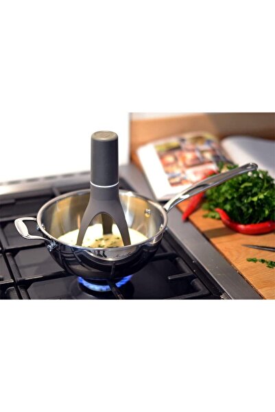 erorex Automatic Triangle Stirrer, Adjustable Electric Hand Whisk Blender 3 Speeds Automatic Mixer