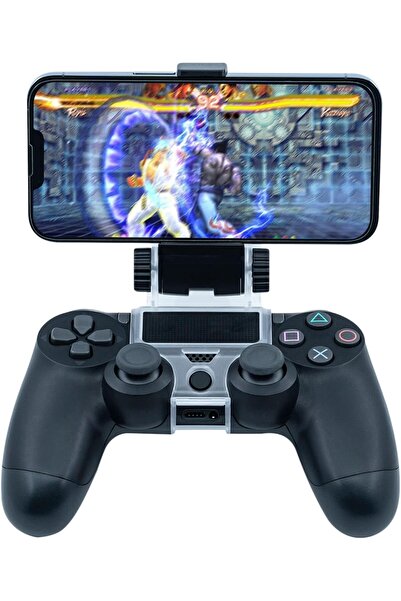 erorex مشبك وحدة تحكم PS4 وحامل هاتف ذكي PS4 ومشبك تثبيت الهاتف ومشبك تثبيت PS4/ PS4 Slim/ PS4 Pro