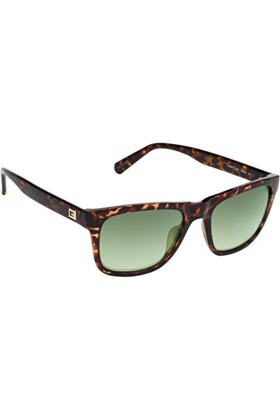 erorex Men's GU697152P Sunglasses Color: Dark Havana/Gradient Green Size: 55