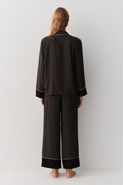 SUWEN Arwen Gömlek Yaka Pijama Takımı