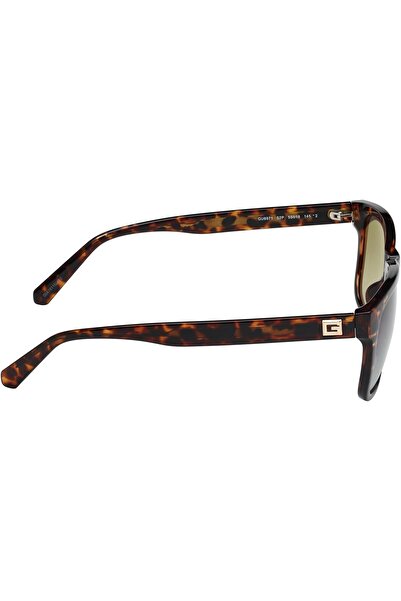 erorex Men's GU697152P Sunglasses Color: Dark Havana/Gradient Green Size: 55