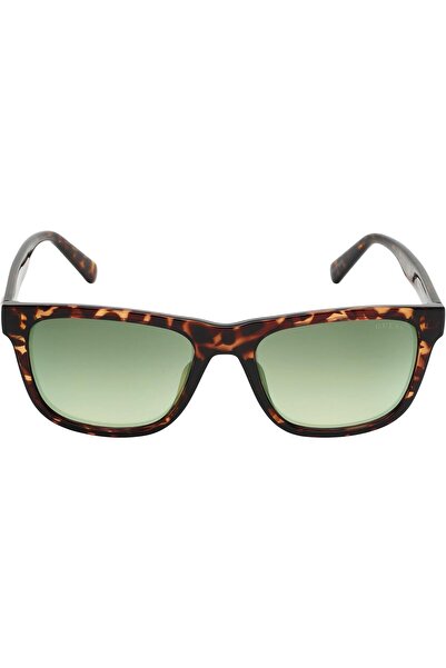 erorex Men's GU697152P Sunglasses Color: Dark Havana/Gradient Green Size: 55