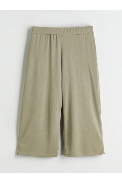 LC Waikiki New Season Elastic Waist Modal Blend Women's Capri Pants