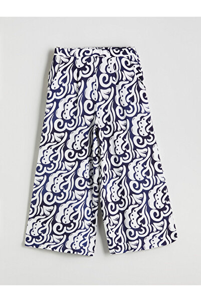 LC Waikiki Γυναικείο Κάπρι με σχέδιο με ελαστική μέση