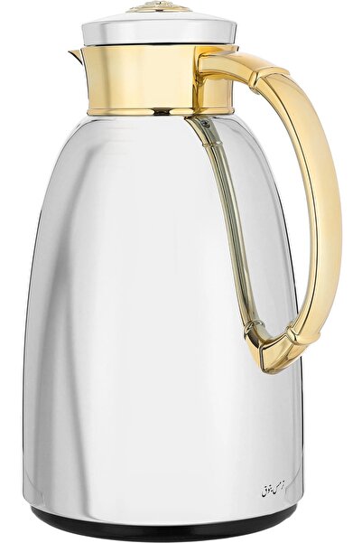 Alsaif Gallery Yatooq thermos, 1.3 liters, glass inner container, plastic outer shell