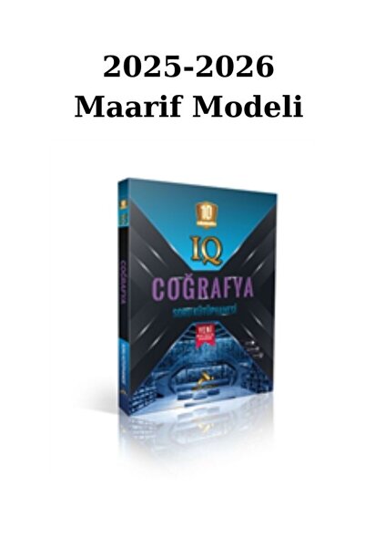 paraf yayınları Paraf 10. Sınıf Coğrafya ıq Soru kütüphanesi 2025/26 Maarif M...