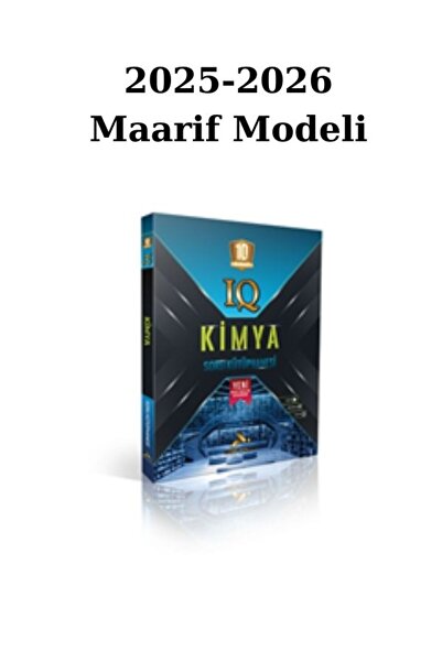 paraf yayınları Paraf 10. Sınıf Kimya Iq Soru Kütüphanesi 2025/26 Maarif Modeli