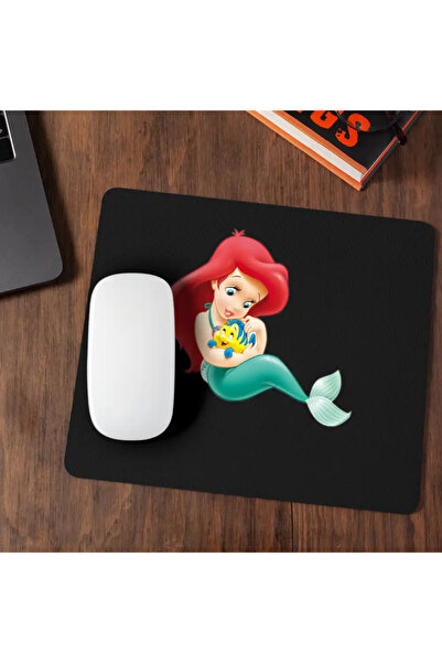 OEM Mousepad Mica Sirena Baby Flounder Ariel Little Mermaid