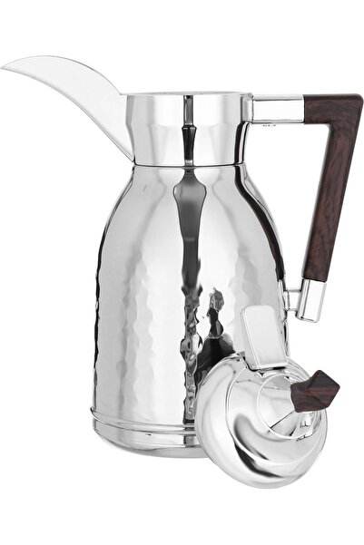 rexa ترمس، 0.60 لتر، وعاء داخلي من الفولاذ، جسم خارجي من الفولاذ - فضي