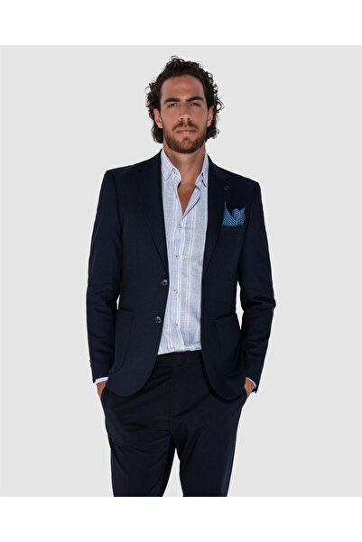 Suit Sartoria Ssa.4544 Petekli Kumaş Tulum Cepli Ceket