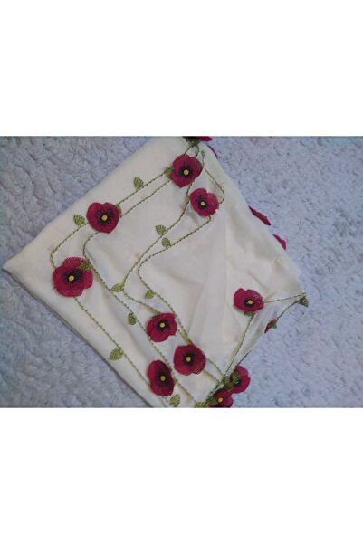 FUNDA Fashion İğne oyası gelincik çiçeği çeyizlik yazma