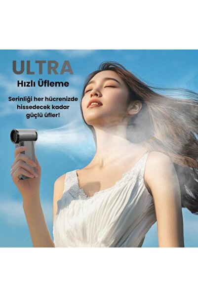 Wair Teknoloji Violent Turbo Jet Fan 130000rpm Ultra Güçlü Motor Güçlü Vakum 4000mAh Bataryalı Üflemeli F72